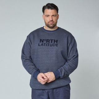 North Latitude Duża Bluza - Navy