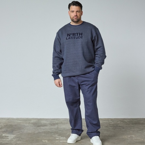 North Latitude Duża Bluza - Navy
