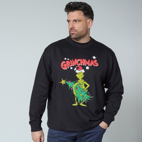North Latitude Duża Bluza Grinch - Czarna