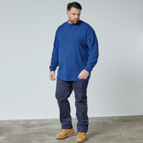 North Latitude Duży Longsleeve - Blue