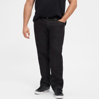 North Latitude Duże Spodnie Jeans - Czarne